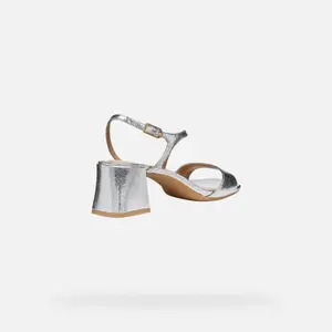 Women's heeled sandals Geox New Eraklia 50 T01 image-4