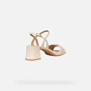 Sandaler med hæl til kvinder Geox New Eraklia 50 T01 image-4