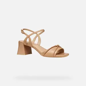 Women's heeled sandals Geox New Eraklia 50 T01 image-1