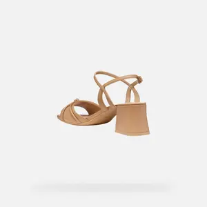 Women's heeled sandals Geox New Eraklia 50 T01 image-3