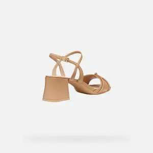 Women's heeled sandals Geox New Eraklia 50 T01 image-4