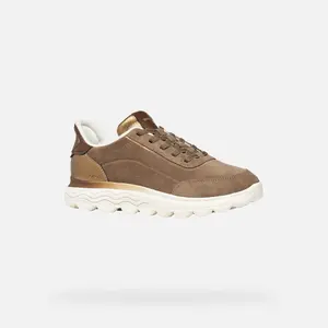 Women's leather Trainers Geox Spherica Plus image-1
