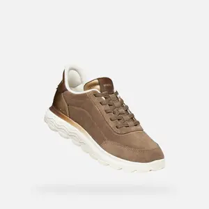 Women's leather Trainers Geox Spherica Plus image-3