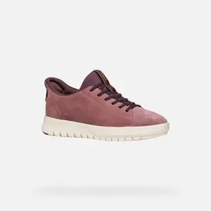 Suede sneakers for women Geox Flextride Plus image-1