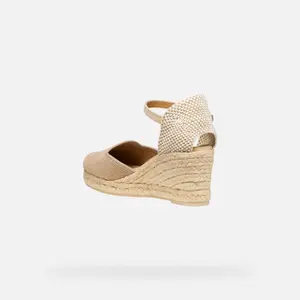 Women's wedge shoes Geox Gelsa Low image-3