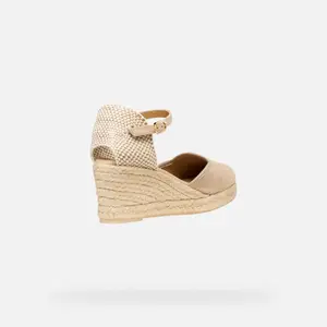 Women's wedge shoes Geox Gelsa Low image-4