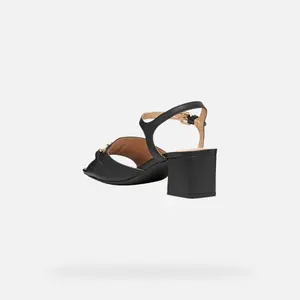 Sandaler med hæl til kvinder Geox New Eraklia 50 image-3