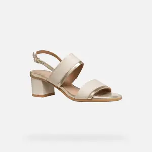 Women's heeled sandals Geox Aurely 50 image-1