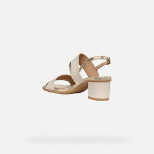 Women's heeled sandals Geox Aurely 50 image-3
