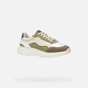 Women's suede Trainers Geox Plummery image-1