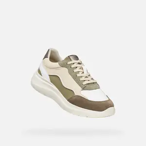 Women's suede Trainers Geox Plummery image-2
