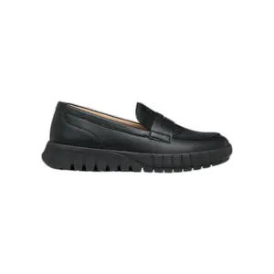 Women's leather loafers Geox Flextride image-0