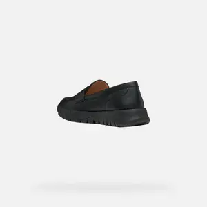 Women's leather loafers Geox Flextride image-3