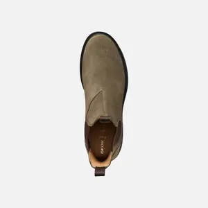 Suede Leather Loafers Women Geox Spherica EC1 B image-4