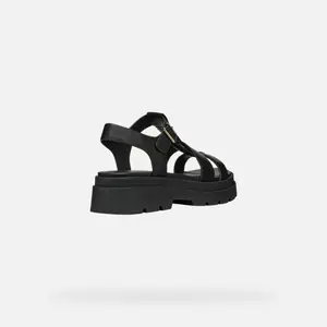 Women's wedge sandals Geox Adacter image-5
