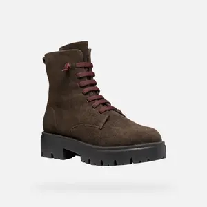Women's boots Geox Klargena Suede image-1