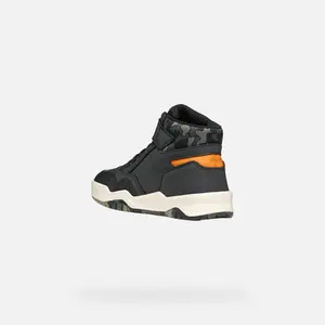 Synthetic Leather Nylon Children's Trainers Geox Perth image-3