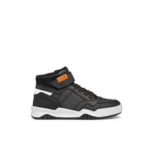 Synthetic Leather Waxed Nylon Child Trainers Geox Perth image-0