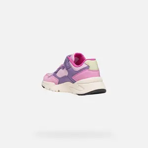 Geobuck Nylon Trainers for Girls Geox Loftus image-3