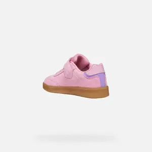 Synthetic Suede Leather Trainers Women's Geox New Emberlix image-3