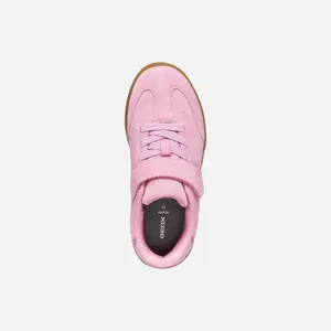 Synthetic Suede Leather Trainers Women's Geox New Emberlix image-4
