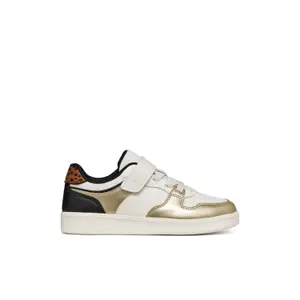 Girls' Synthetic Leather Trainers Geox New Emberlix image-0