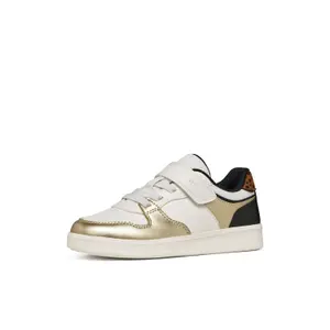 Girls' Synthetic Leather Trainers Geox New Emberlix image-1