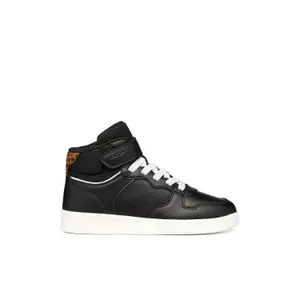 Girls' Synthetic Leather Trainers Geox New Emberlix image-0