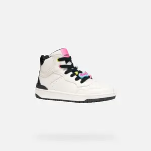Girls' Synthetic Leather Trainers Geox Washiba image-1