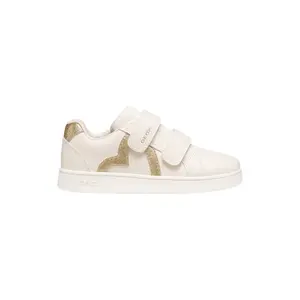 Synthetic Leather Look Trainers Baby Girl Geox Eclyper image-0