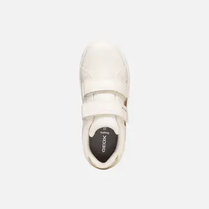 Synthetic Leather Look Trainers Baby Girl Geox Eclyper image-4