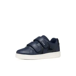 Synthetic Leather Look Trainers for Girls Geox Eclyper image-1