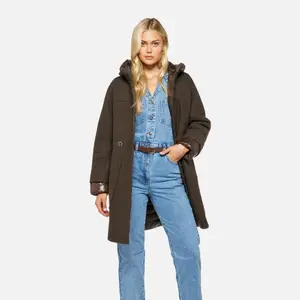 Women's hooded parka Geox Kleopy image-3