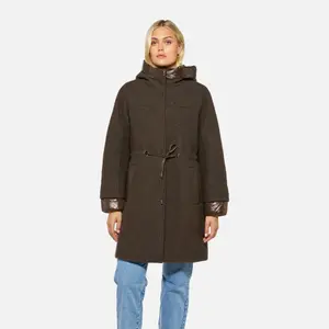 Women's hooded parka Geox Kleopy image-5