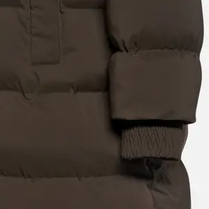 Women's long hooded down jacket Geox Vilde image-6