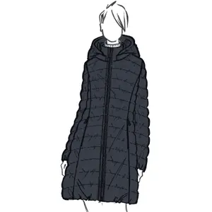 Long jacket woman Geox Zosma