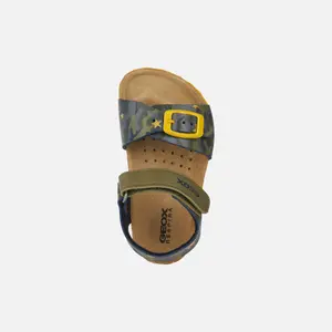 Baby boy scratch sandals Geox Chalki image-5