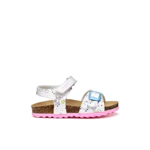Synthetic sandals for baby girls Geox Chalki A image-0