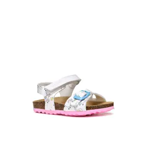 Synthetic sandals for baby girls Geox Chalki A image-1