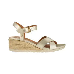 Women's wedge sandals Geox Ischia Corda