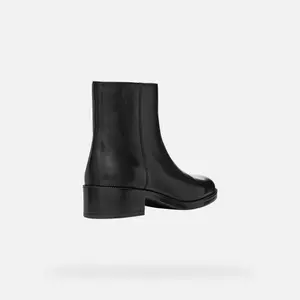 Soft leather ankle boots for women Geox Camexia image-2