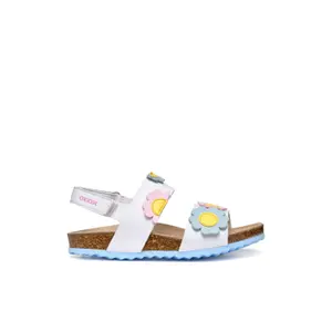 Baby girl sandals Geox Adriel PEAR.SYNT+SYNT image-0