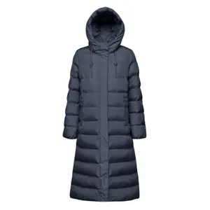 Doudoune longue à capuche femme Geox Anylla image-0