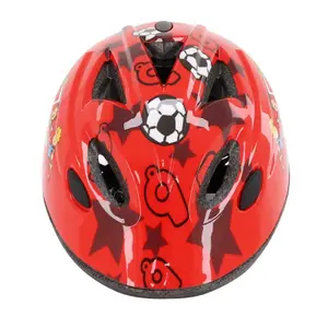 Children's turnlock bicycle helmet Ges Dokky Football image-2