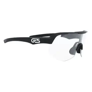 Fototrope fietsbril met zwart montuur en glazen die zich automatisch aanpassen aan het licht - index 0 tot 3 Ges image-3