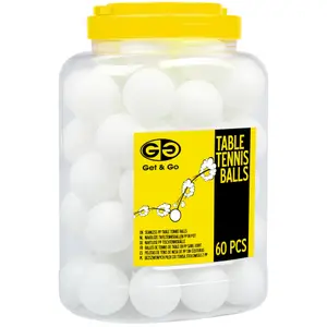 Tischtennisball aus Polypropylen Get & Go® (x60) image-1