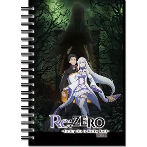 cuaderno espiral a5 GETC Re:Zero Starting Life in Another World cahier à spirale A5 Season 2 Key Art #02 image-0