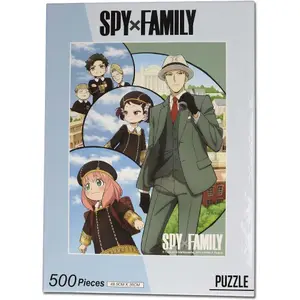 500-piece puzzle GETC Spy x Family Go to School image-0