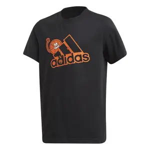 Camiseta niño adidas Lil Stripe Badge of Sport image-1