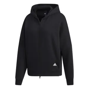 Kapuzenpullover, Damen adidas 3-Stripes Wording Full-Zip image-0
